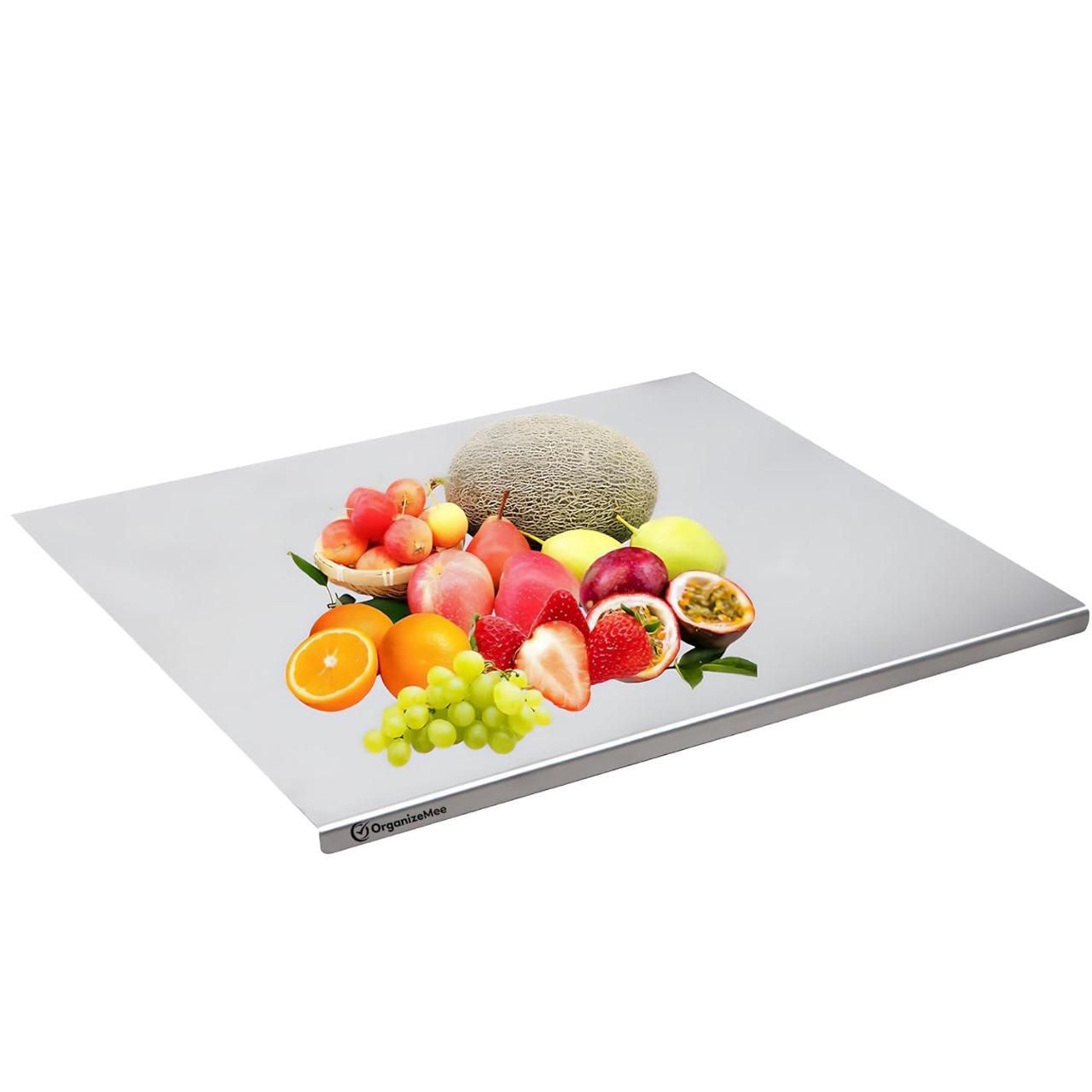 Stainless Steel Chopping Board & Kitchen Countertop - 41 x 31 Cm (Original Big Size) Diwali Special